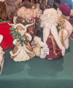 Father Christmas and Angel Figures