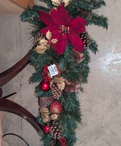 Decorative Christmas door accent