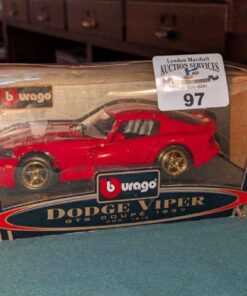 Burago 1997 Viper model 1/24 scale