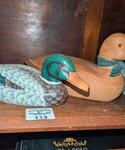 Wooden Duck carvings