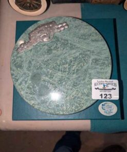 Pewter accent cheese platter