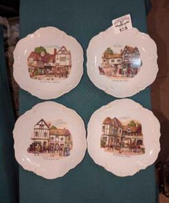 "Old Coach House" wall plates