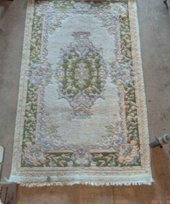 Pair of rectangular area rugs