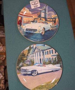 Cadillac and Corvette Collector wall plates