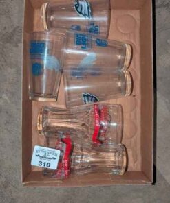 Coca Cola and Bud Light Glasses