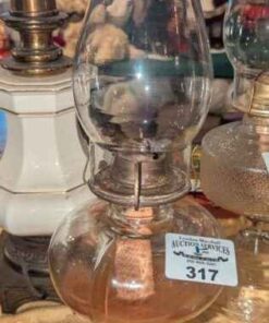 Pedestal Oil Lamp