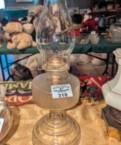 Pedestal Oil lamp