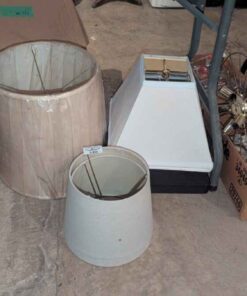 Assorted lamp shades