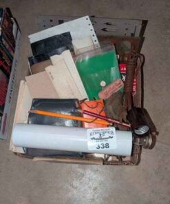 Stencils, pouches, Opaline kleen it pad, etc