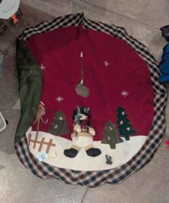 Snowman Tree Skirt