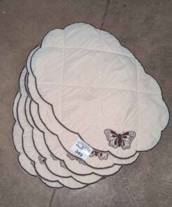 Butterfly quilted placemats