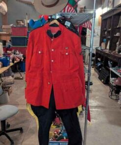 Vintage RCMP Red Serge and hat