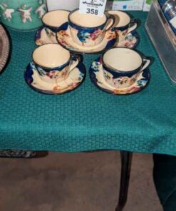 Teacups and saucers
