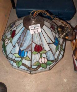 Tiffany Style Stain Glass hanging light Fixture