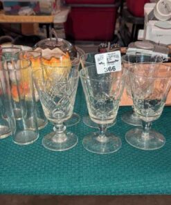 Stemware and bar glasses
