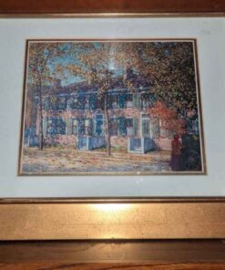 Lawren Harris " Hurdy Gurdy 1913" framed print
