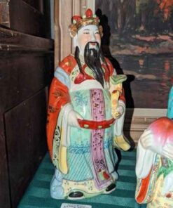 Porcelain Asian statue