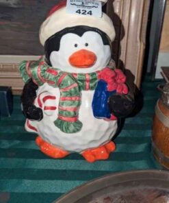 Penguin Cookie Jar