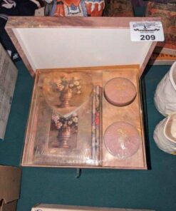 Stationary and candle gift set