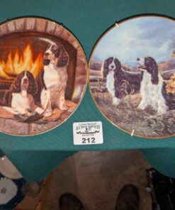"Golden Days' & "Fireside Memories" Collector plates