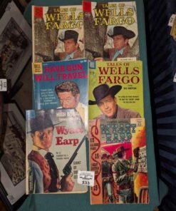 Wells Fargo & Wyatt Earp Comic books