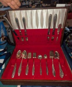 1863 WM Rogers mfg co Xs Triple flatware