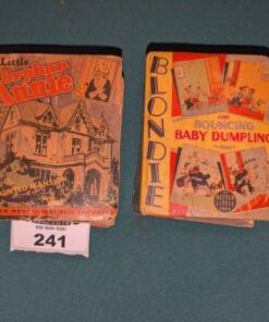 "Little Orphan Annie" & " Blondie" 1937 & 39 books