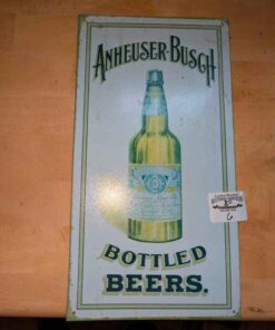 Anheuser-Busch Metal Sign C. 2008