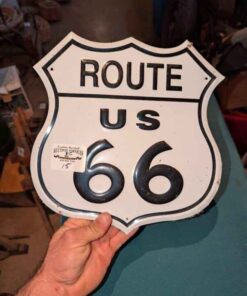 Rt 66 tin shield