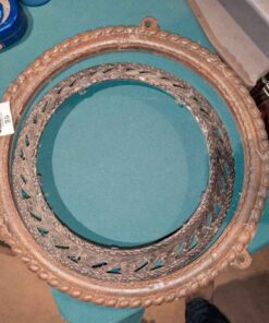 Decorative Cast Stove pipe wall grate rings