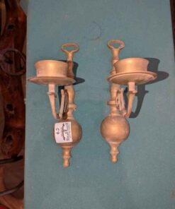 Brass Wall mount candle holders