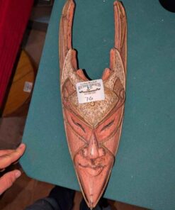 Wood Carved Wall mask