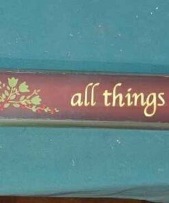 "With Love All things are possible" wall sign