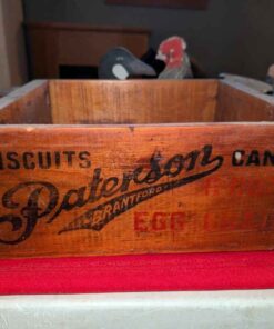 Paterson Wooden egg crate