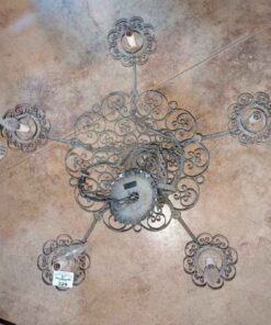 Vintage candlestick hanging Light fixture