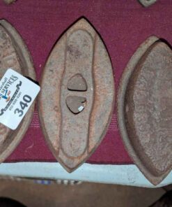 Asbestos and unmarked Sad irons