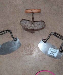 Mezzaluna/ mincing knives