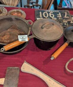 Cast iron pots