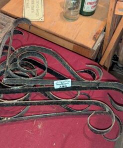 Wrought iron brackets
