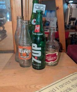 7up, Hires, Allan's etc bottles