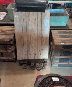 Antique Wheelbarrow Grain Scale