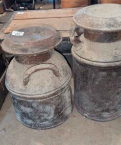 Milk/Cream cans with lids