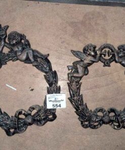 Cast Cherub Wall Wreaths