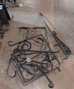 Assorted Flag holders, brackets, etc