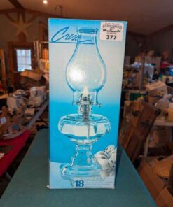 18" oil lamp