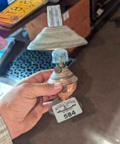 Brass mini oil lamp