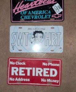 Novelty License plates