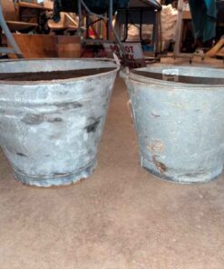 Galvanized buckets