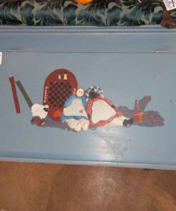 Tole painted Student Desk