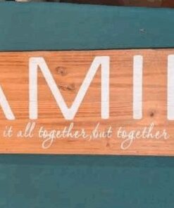 "Family" Wall accent
